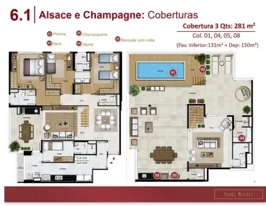 Cobertura com 3 Quartos à venda, 281m² no Jacarepaguá, Rio de Janeiro