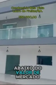 Apartamento com 3 Quartos à venda, 174m² no Caji, Lauro de Freitas