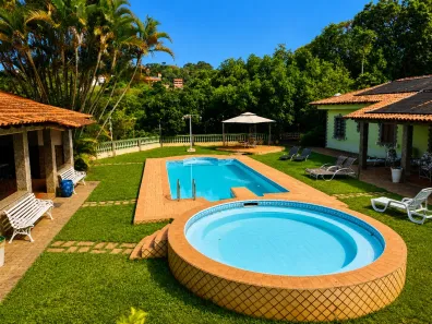 Fazenda/Sítio com 7 Quartos para alugar, 400m² no Saboó, São Roque