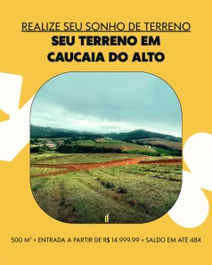 Lote/Terreno à venda, 500m² no Água Espraiada (Caucaia do Alto), Cotia