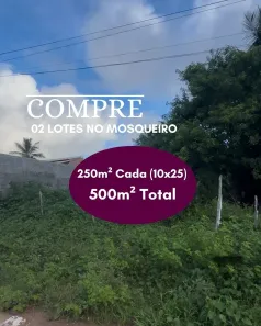 Lote/Terreno à venda, 500m² no Mosqueiro, Aracaju