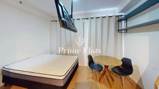 Flat com 1 Quarto para alugar, 25m² no Santo Amaro, São Paulo
