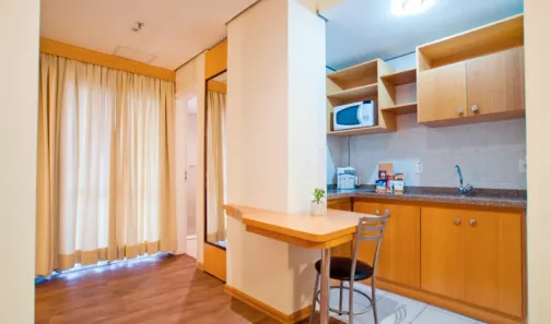 Flat com 1 Quarto para alugar, 44m² no Jardim Bela Vista, Santo André