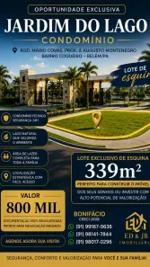 Lote/Terreno à venda, 339m² no Coqueiro, Belém