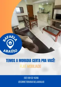 Flat com 1 Quarto à venda, 48m² no Adrianópolis, Manaus