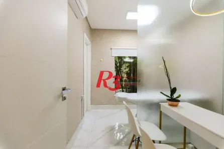 Sala Comercial para alugar, 30m² no Estuário, Santos