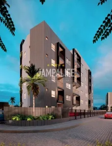 Apartamento com 2 Quartos à venda, 52m² no Ponta de Campina, Cabedelo