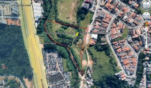 Lote/Terreno à venda, 16688m² no Jardim Pedroso, Mauá