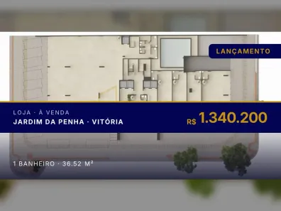 Ponto Comercial à venda, 36m² no Jardim da Penha, Vitória
