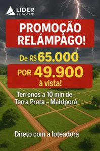 Lote/Terreno à venda, 600m² no Centro, Piracaia