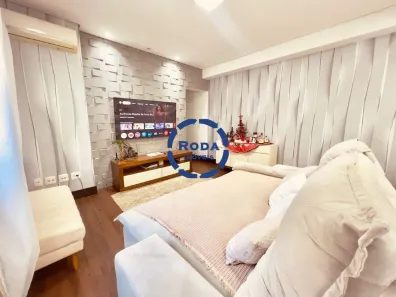 Apartamento com 3 Quartos para alugar, 83m² no José Menino, Santos