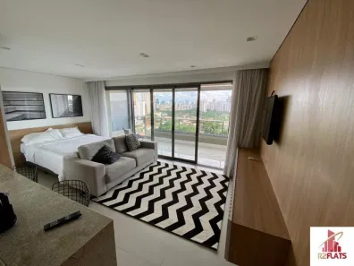 Flat com 1 Quarto para alugar, 36m² no Pinheiros, São Paulo