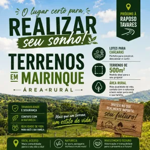 Lote/Terreno à venda, 501m² no Centro, Mairinque