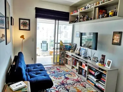 Flat com 1 Quarto para alugar, 49m² no Campo Belo, São Paulo