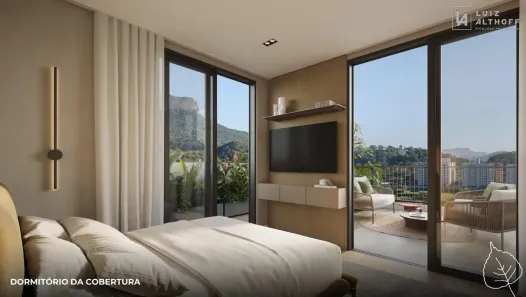 Apartamento com 1 Quarto à venda, 56m² no Pedra Branca, Palhoça