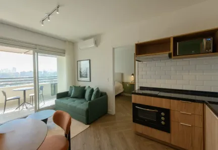 Apartamento com 1 Quarto para alugar, 43m² no Pinheiros, São Paulo