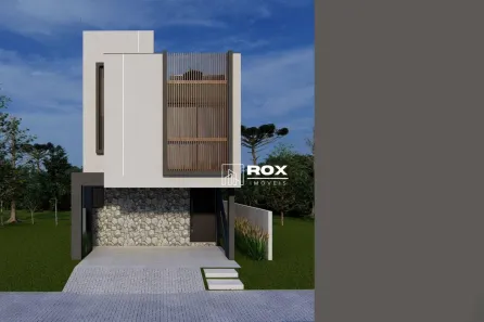 Casa de Condomínio com 3 Quartos à venda, 221m² no Santa Cândida, Curitiba