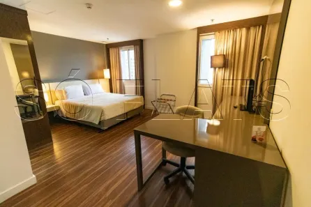 Flat com 1 Quarto para alugar, 29m² no Jardim Paulista, São Paulo