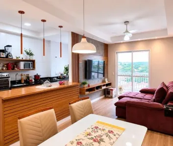 Apartamento com 2 Quartos à venda, 68m² no Parque Senhor do Bonfim, Taubaté
