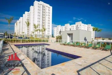 Apartamento com 2 Quartos para alugar, 52m² no Jardim dos Manacás, Santa Bárbara D'Oeste