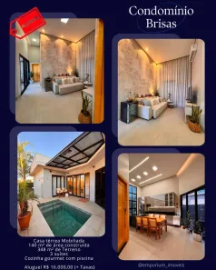 Casa de Condomínio com 3 Quartos para alugar, 140m² no Ribeirão do Lipa, Cuiabá