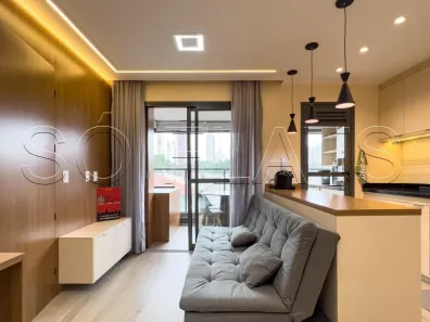 Flat com 1 Quarto à venda, 39m² no Brooklin Paulista, São Paulo