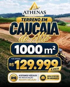 Lote/Terreno à venda, 1000m² no Chácara Tropical (Caucaia do Alto), Cotia
