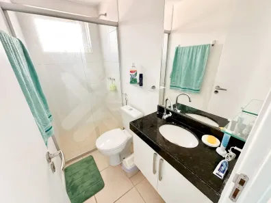 Apartamento com 2 Quartos para alugar, 58m² no Ponta Negra, Natal