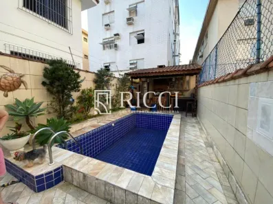 Sobrado com 3 Quartos à venda, 124m² no Campo Grande, Santos