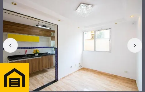 Apartamento com 2 Quartos para alugar, 53m² no Parque São Vicente, Mauá