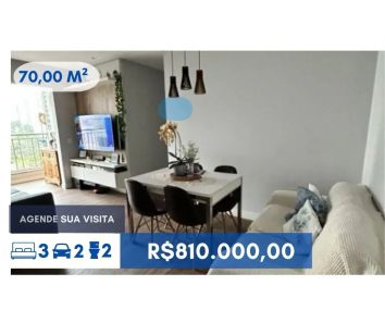 Apartamento com 3 Quartos à venda, 70m² no Continental, Osasco