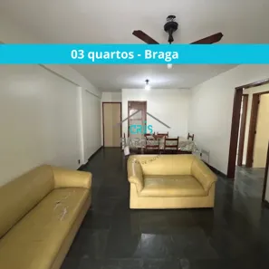 Apartamento com 3 Quartos à venda, 93m² no Braga, Cabo Frio