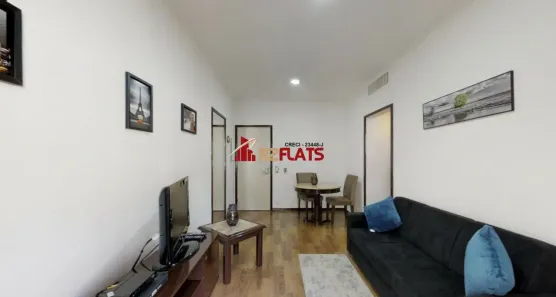 Flat com 1 Quarto à venda, 48m² no Consolação, São Paulo