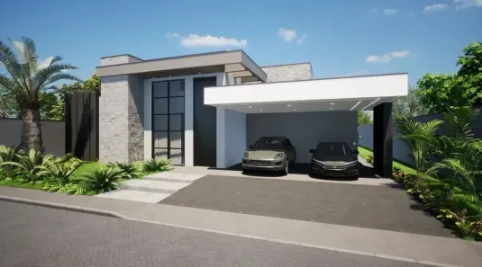 Casa de Condomínio com 4 Quartos à venda, 266m² no Setor Habitacional Jardim Botânico, Brasília