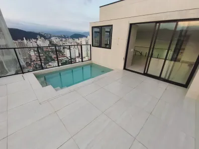 Cobertura com 3 Quartos à venda, 160m² no José Menino, Santos