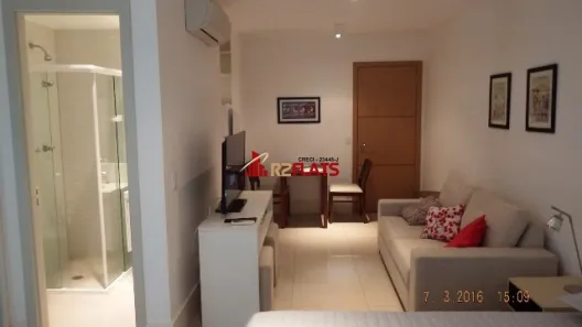 Flat com 1 Quarto para alugar, 38m² no Itaim Bibi, São Paulo