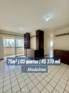 Apartamento com 3 Quartos à venda, 75m² no Madalena, Recife