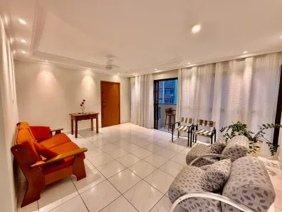 Apartamento com 3 Quartos para alugar, 150m² no Ponta da Praia, Santos