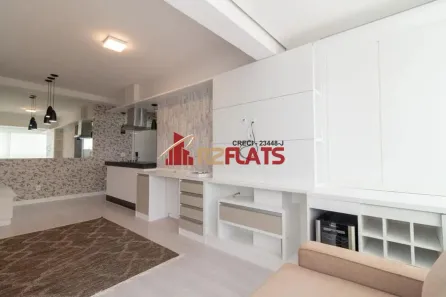 Apartamento com 1 Quarto para alugar, 49m² no Vila Gertrudes, São Paulo