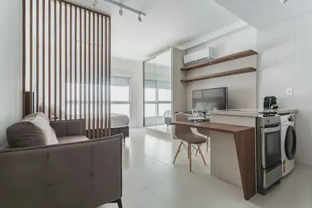 Apartamento com 1 Quarto para alugar, 35m² no Pantanal, Florianópolis
