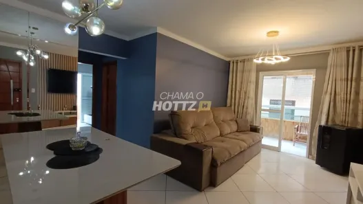 Apartamento com 2 Quartos para alugar, 72m² no Ocian, Praia Grande