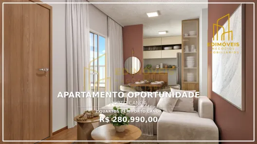 Apartamento com 2 Quartos à venda, 45m² no Porto Canoa, Serra