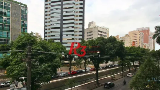 Apartamento com 3 Quartos à venda, 155m² no Gonzaga, Santos