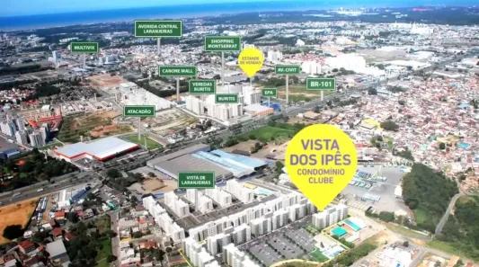 Apartamento com 2 Quartos à venda, 50m² no Residencial Vista do Mestre, Serra