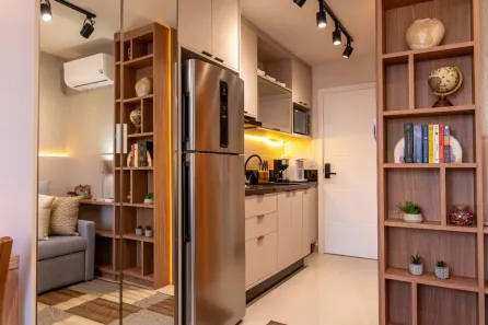 Apartamento com 1 Quarto para alugar, 22m² no Centro, Curitiba