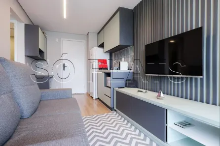Flat com 1 Quarto à venda, 37m² no Indianópolis, São Paulo