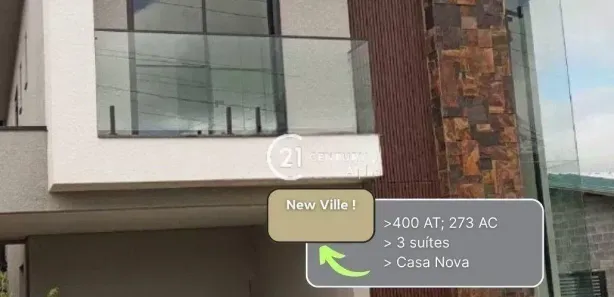 Casa de Condomínio com 3 Quartos à venda, 273m² no Suru, Santana de Parnaíba