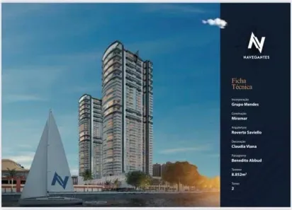 Apartamento com 3 Quartos à venda, 218m² no Ponta da Praia, Santos
