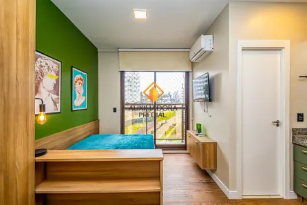 Apartamento com 1 Quarto para alugar, 25m² no Mossunguê, Curitiba
