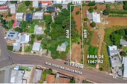 Lote/Terreno à venda, 1067m² no Presidente Vargas, Erechim